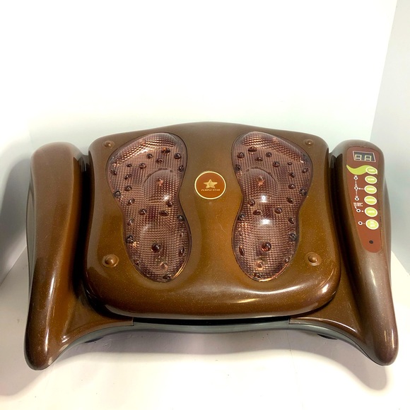 Purple Star Professional Foot Massager HS-2012. Timer, High Vibrating & Heat - Picture 1 of 7